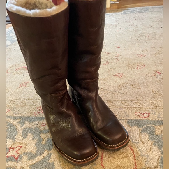 Frye Campus Boot 12R Dark Brown vintage size 9 - Picture 13 of 16